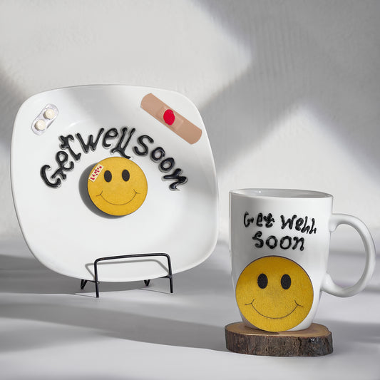 Get well soon (Plate & Mug )