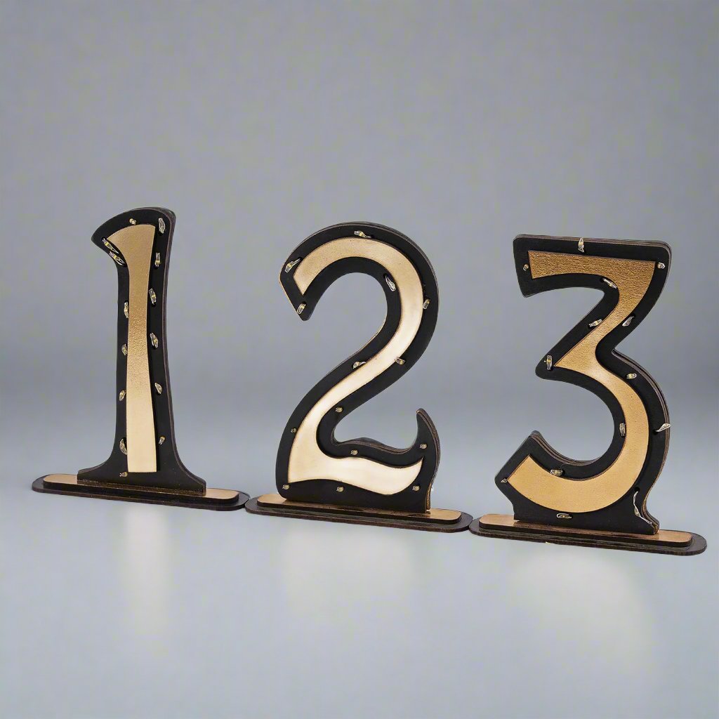 Lighting Numbers - B/G