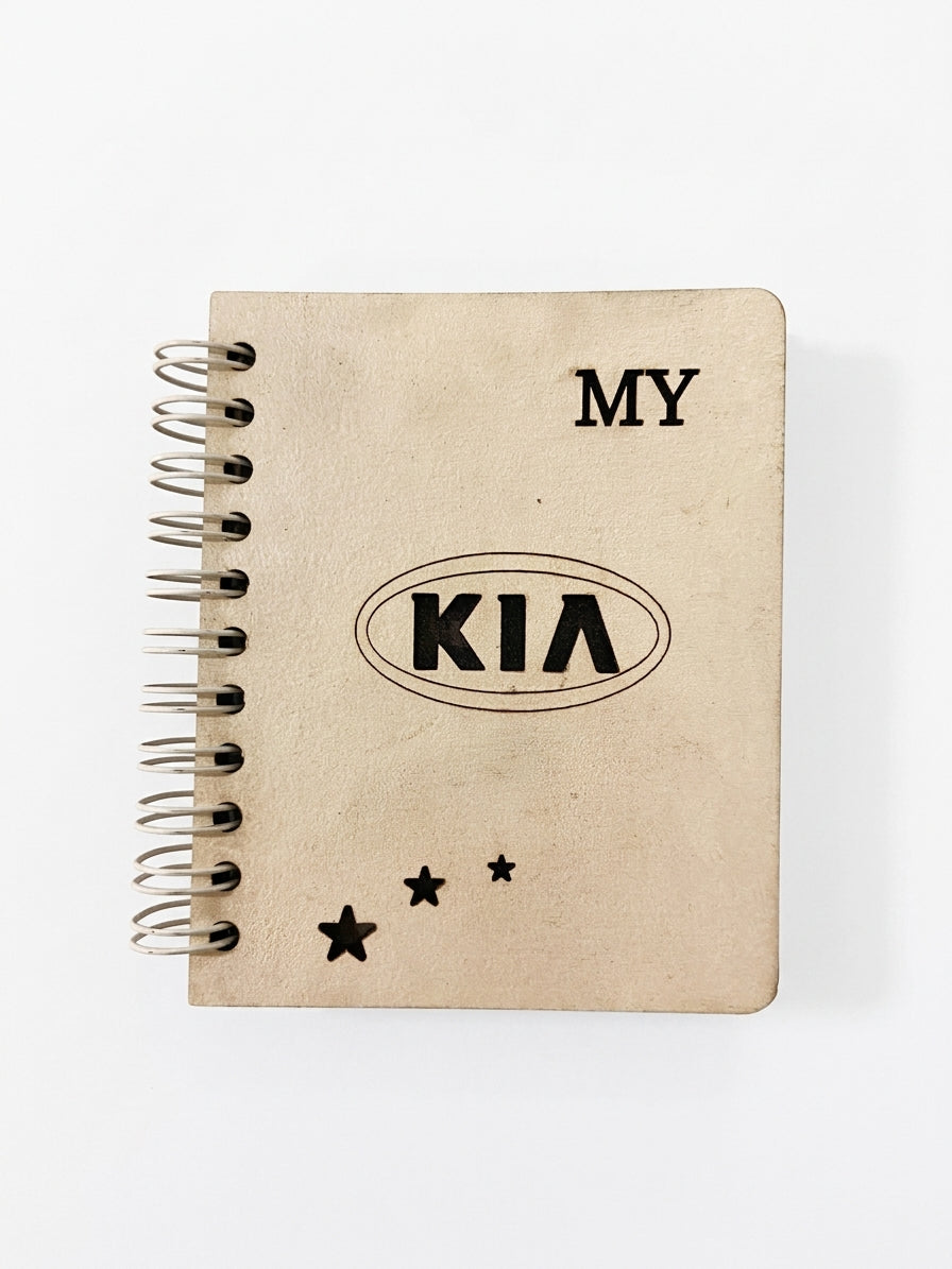 Mini Notebook Cars KIA Pearl/Black