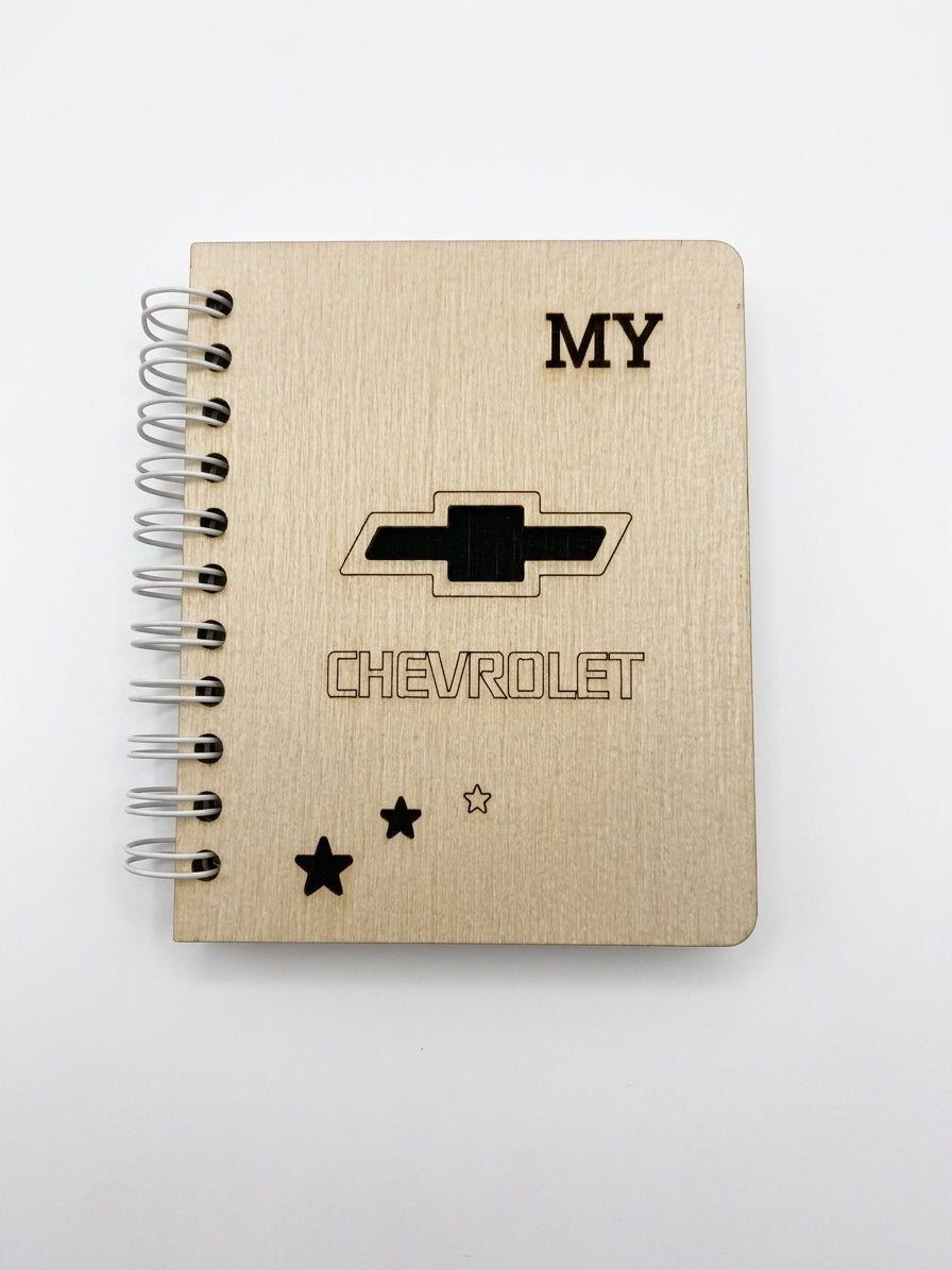 Mini Notebook Cars CHEVROLET PE/Black