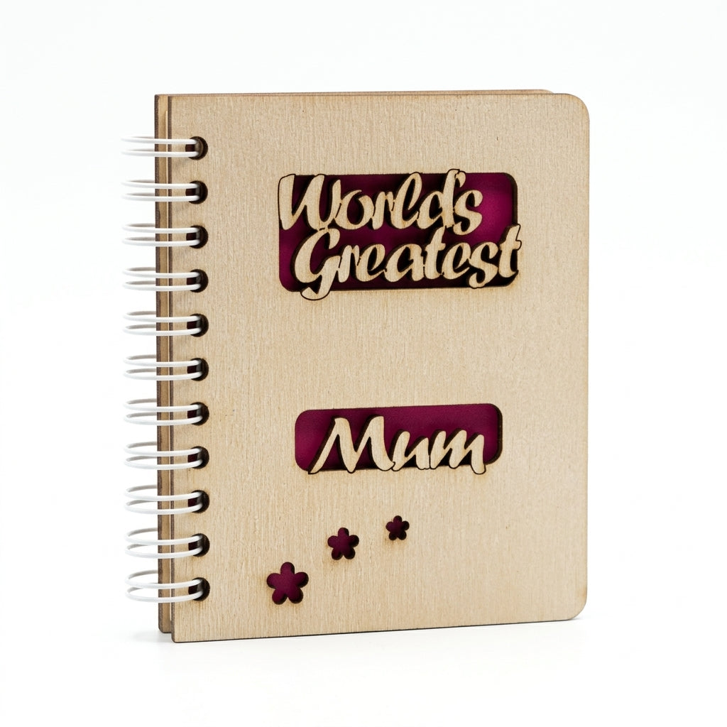 Mini Notebook WG Mum Pearl/Fuschia