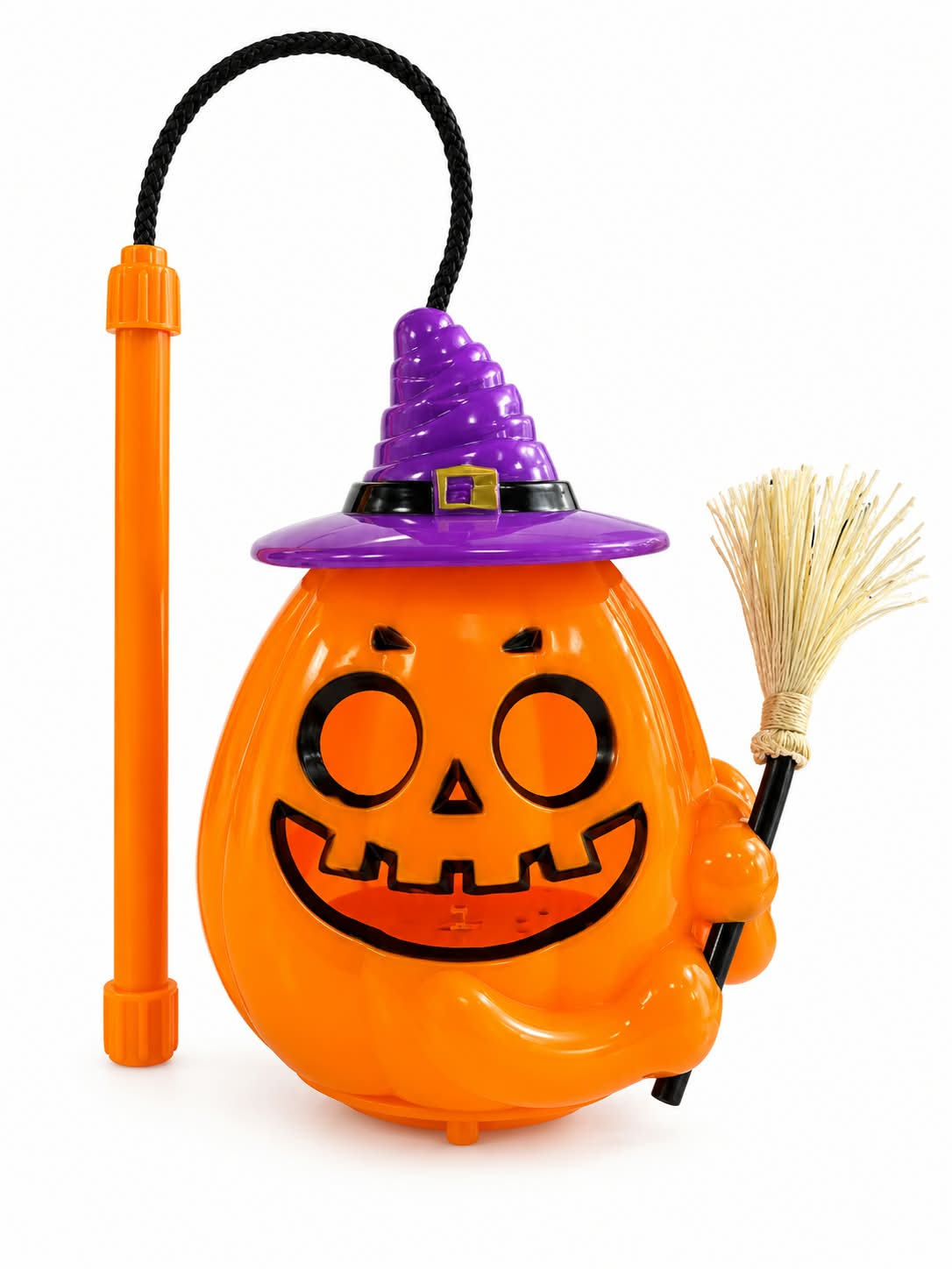 Halloween pumpkin Decoration w purple Ha