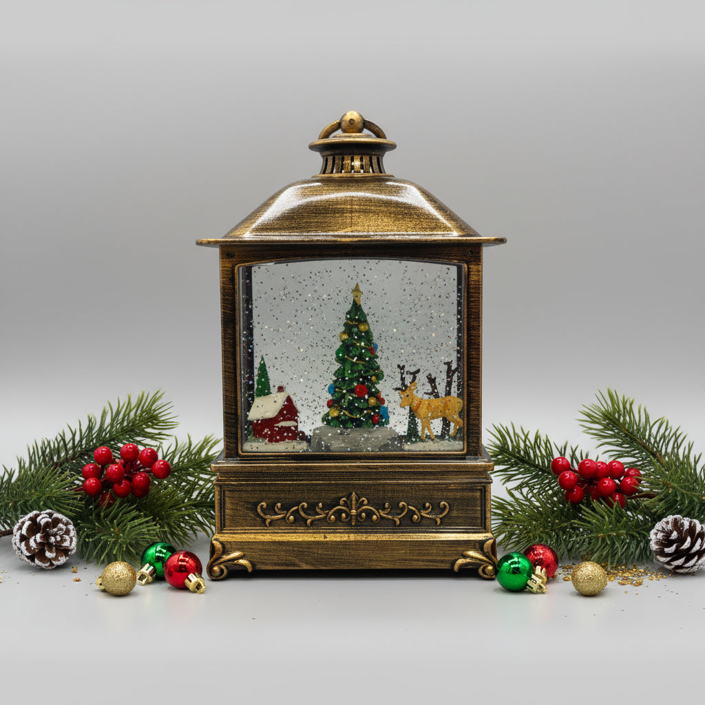 Musical Tree Lantern Globe