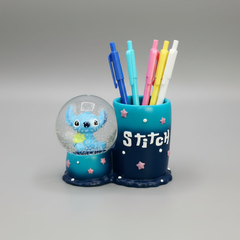 Stitch Water Globe and Pen Holder