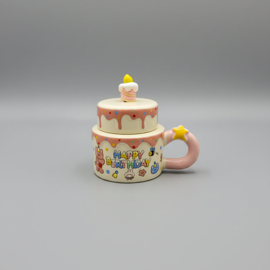 Happy Birthday Ceramic Mug