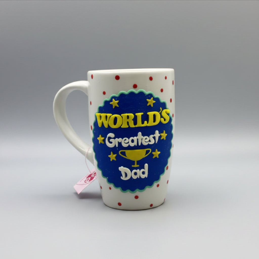 World's Greatest Dad Handmade Mug