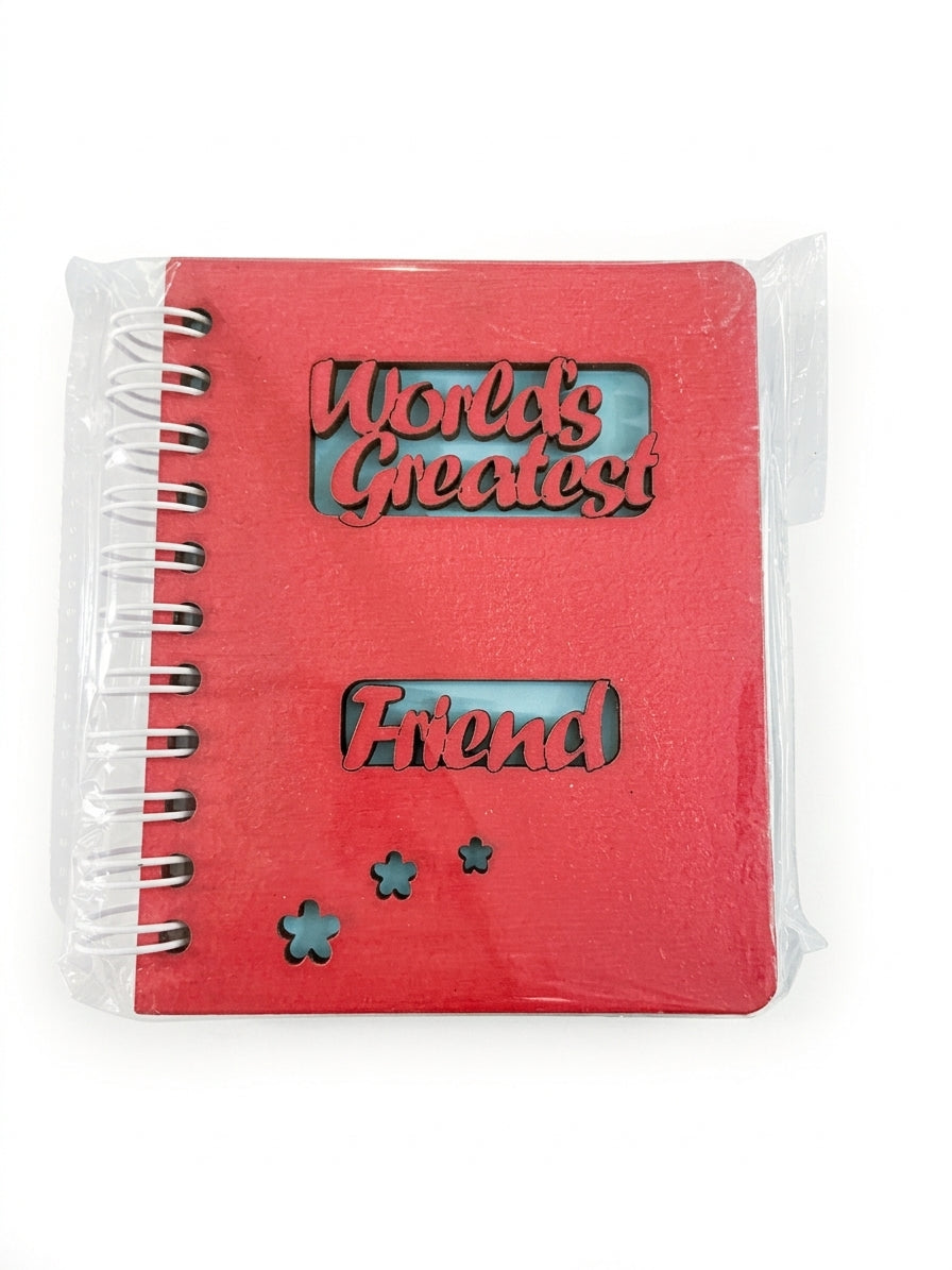 Mini Notebook WG Friend Fuschia/Turqouise