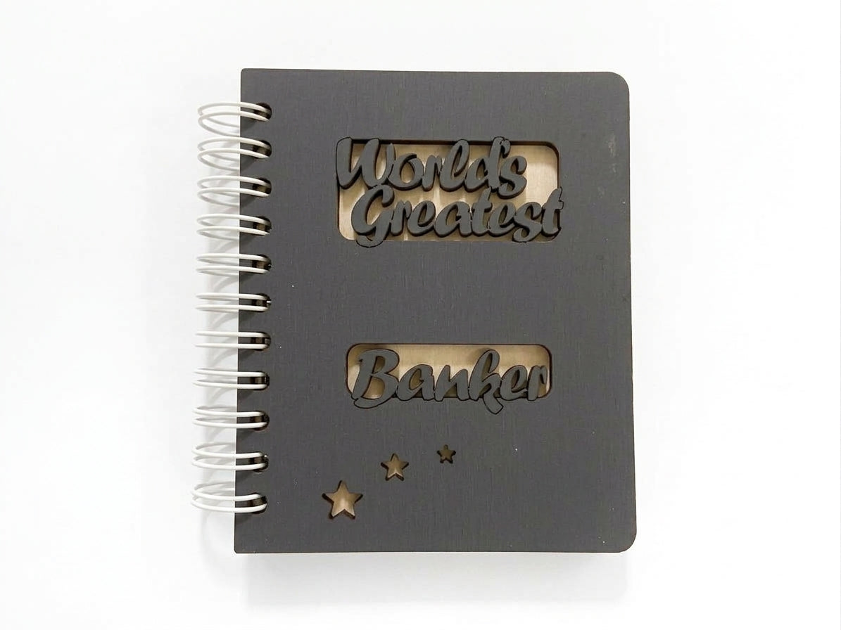 Mini Notebook WG Banker Grey/Pearl