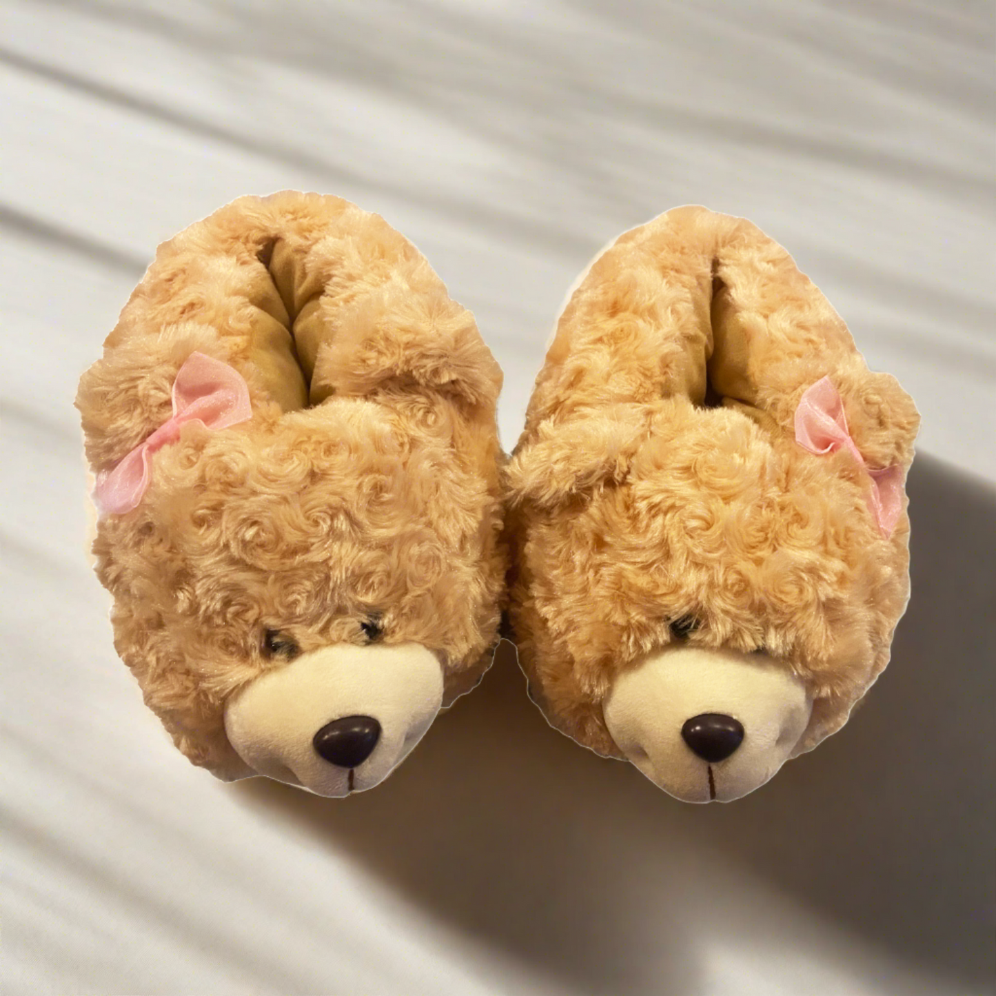 Winter Women Fluffy Fur Teddy Slippers