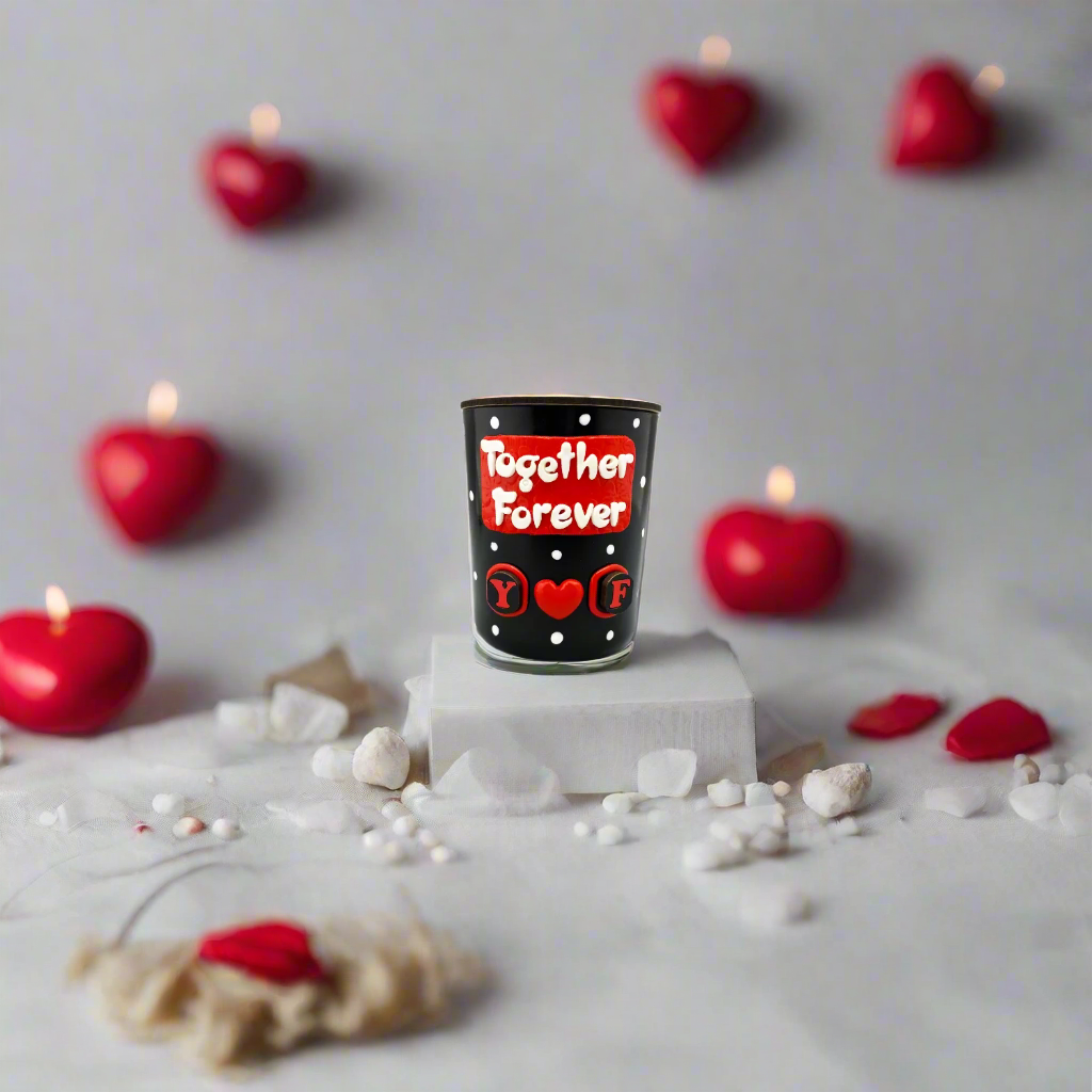 Customize Valentines Handmade Candles