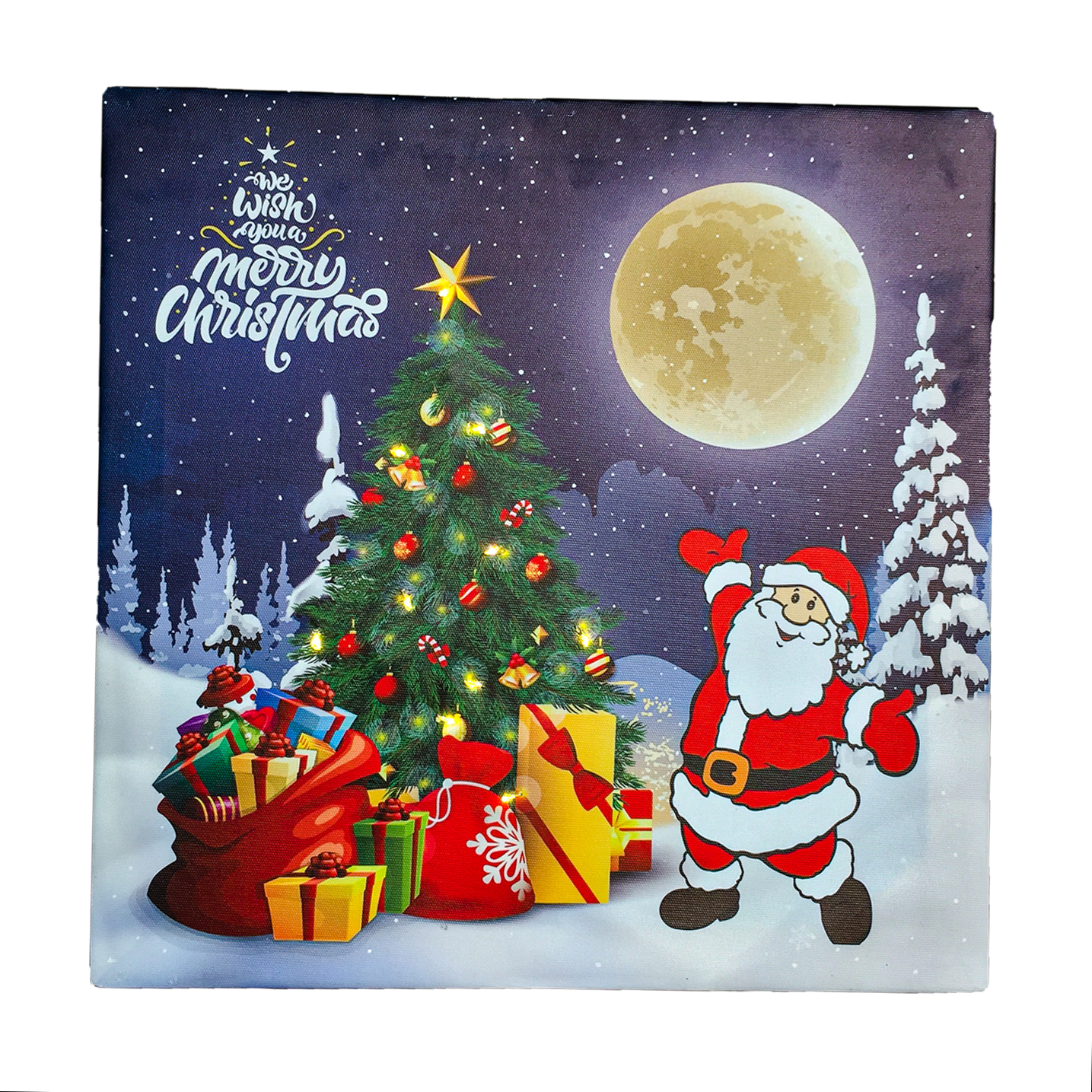 Christmas wooden Canvas Stand