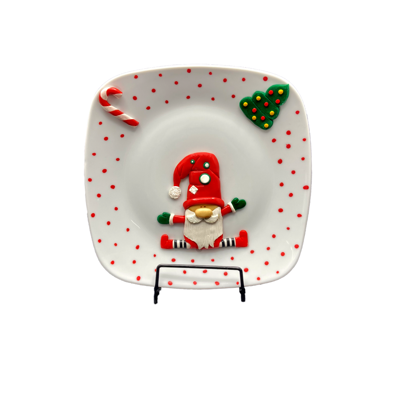 Christmas Decorative Plate Sugar Gifts