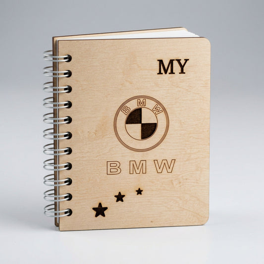 Mini Notebook Cars BMW Pearl/Black