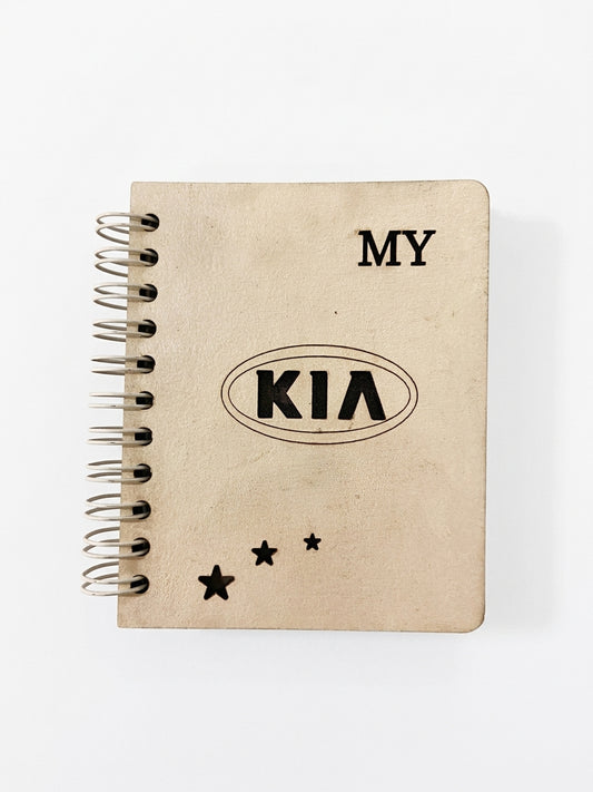Mini Notebook Cars KIA Pearl/Black