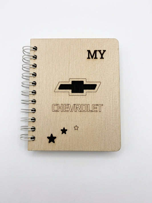 Mini Notebook Cars CHEVROLET PE/Black