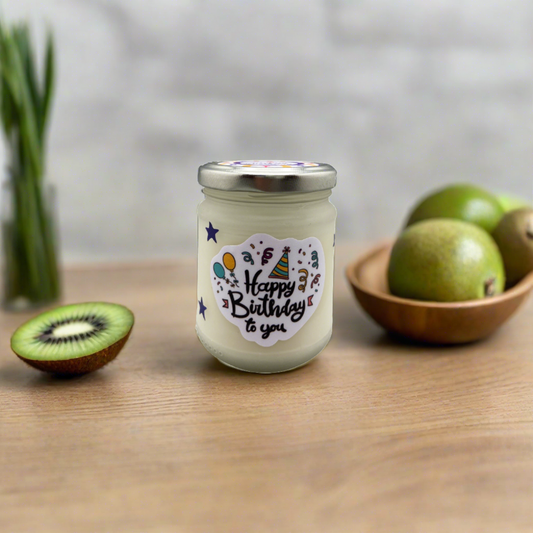 Coconut & Kiwi Scented Candle