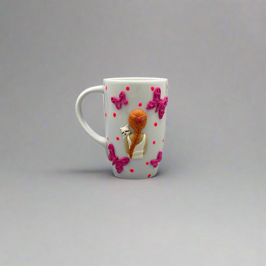 Handmade Cat Lover Mug