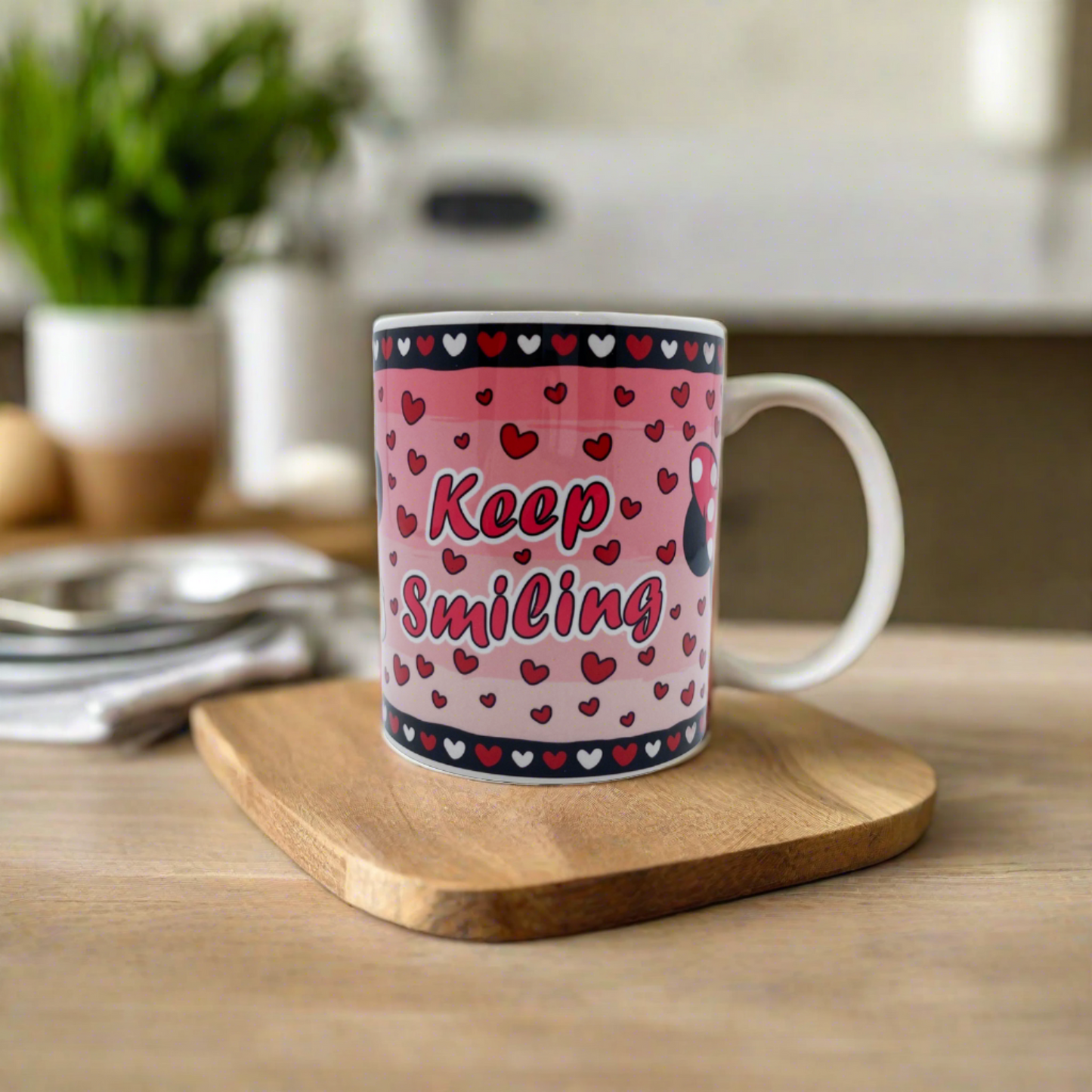 Keep Smiling Mini Mouse Mug