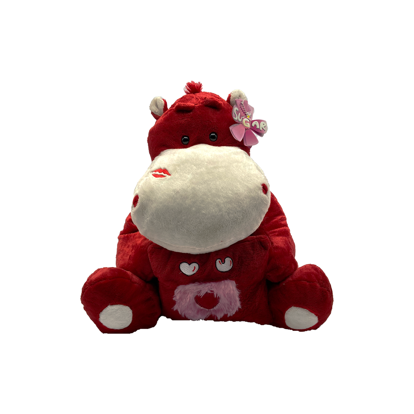 Cuddly Plush Red Cow