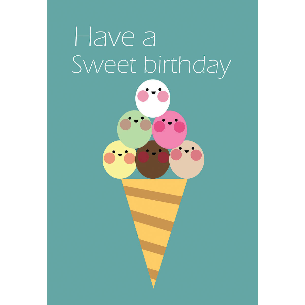 Gift Card - Birthday - Icecream