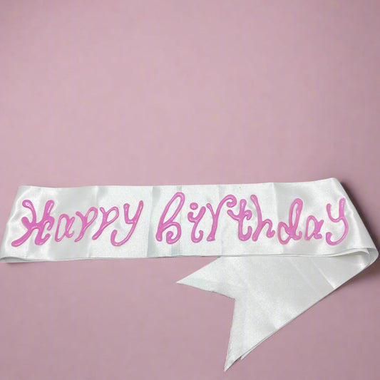 Birthday Sash