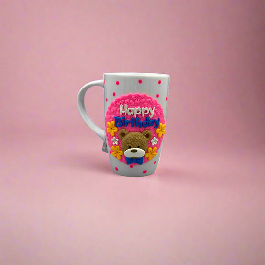 Happy Birthday Handmade Mug