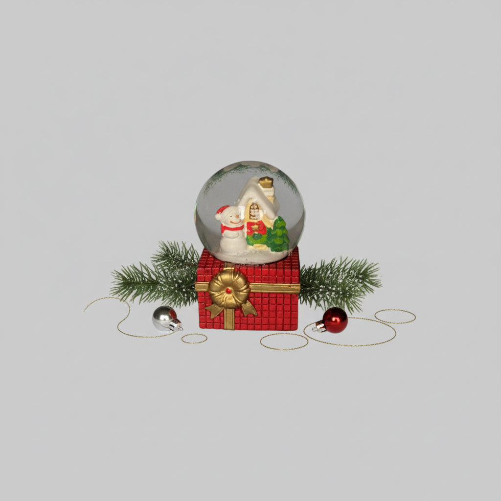 Small Christmas Water Globe