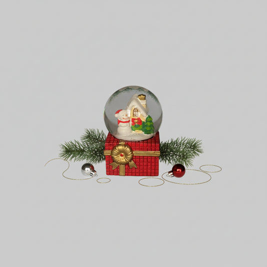 Small Christmas Water Globe