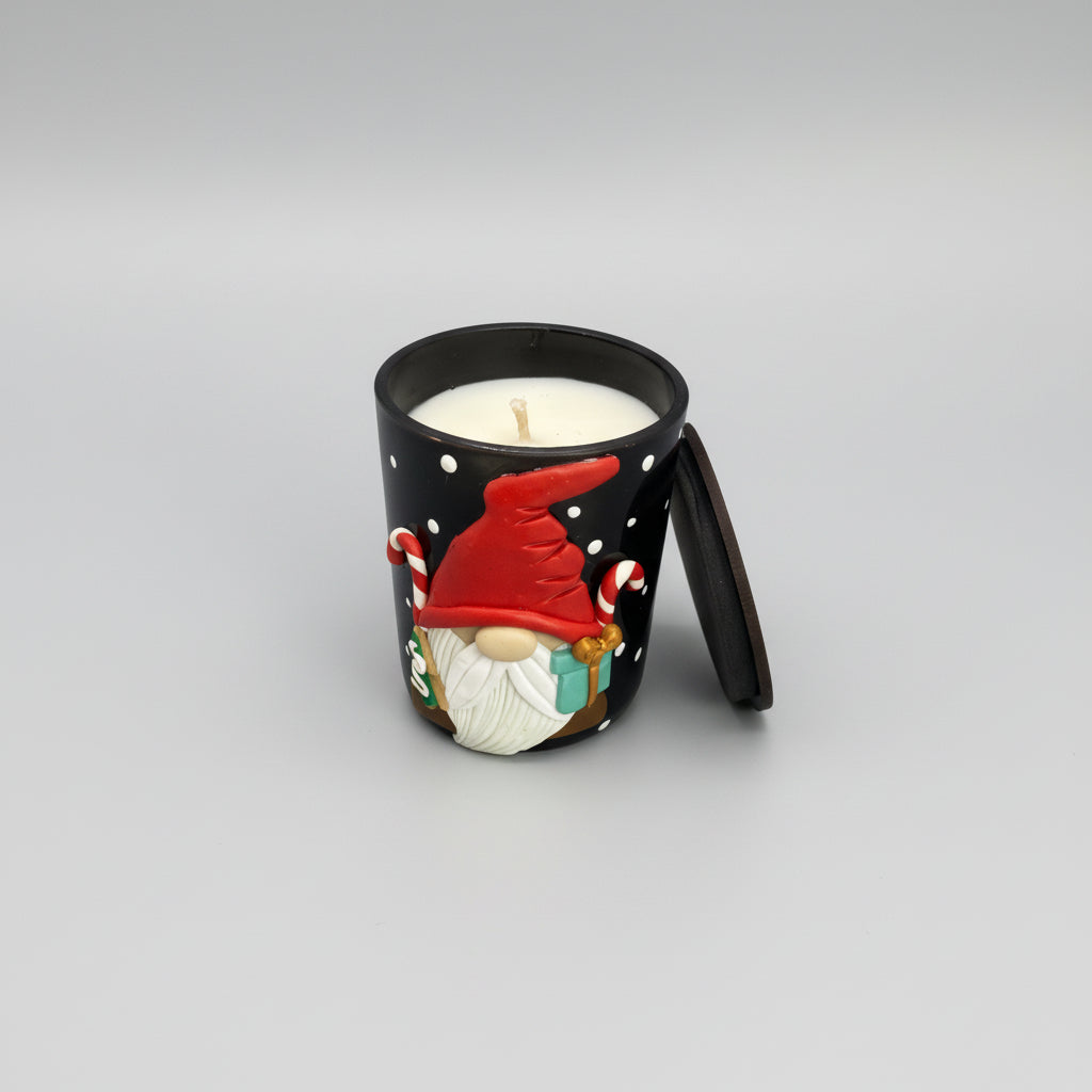 Christmas Santa Candle