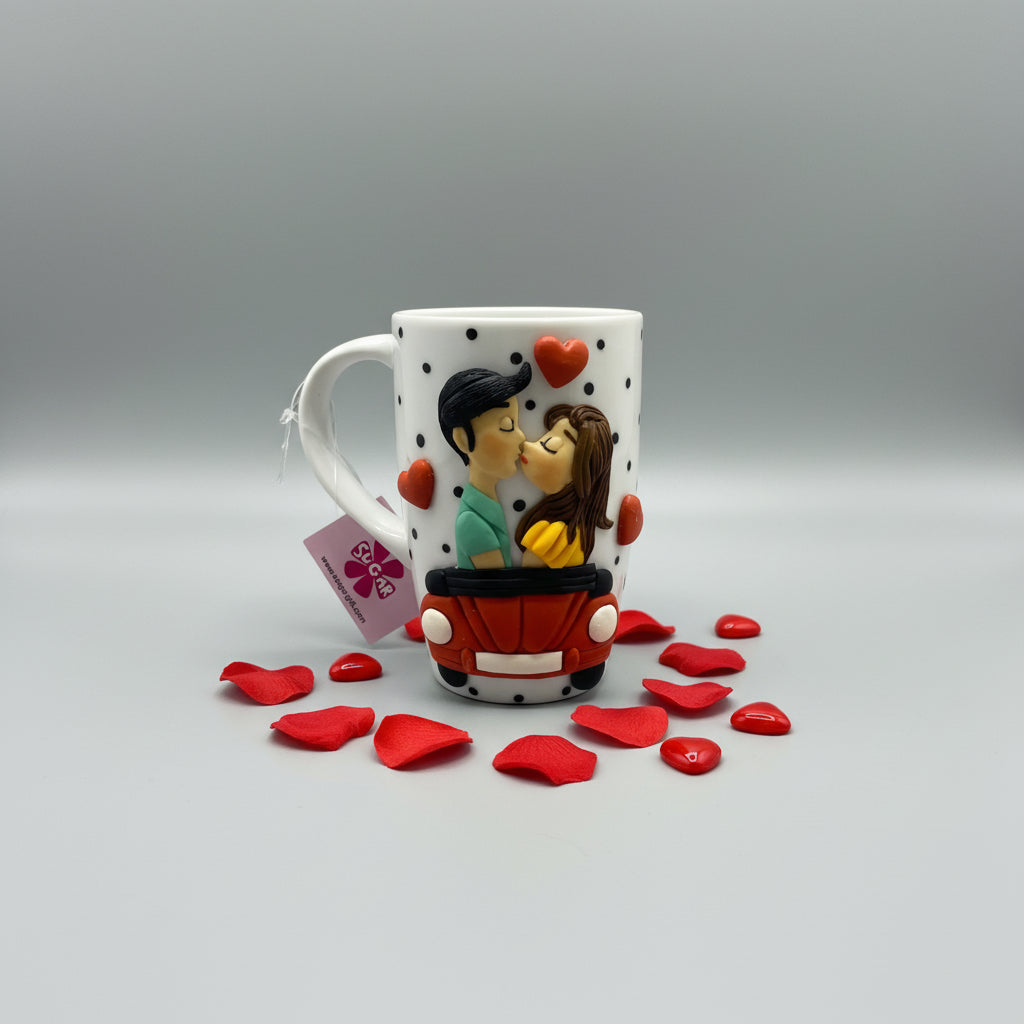 Boy & Girl Handmade Mug