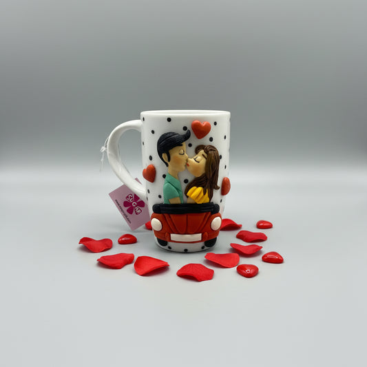 Boy & Girl Handmade Mug
