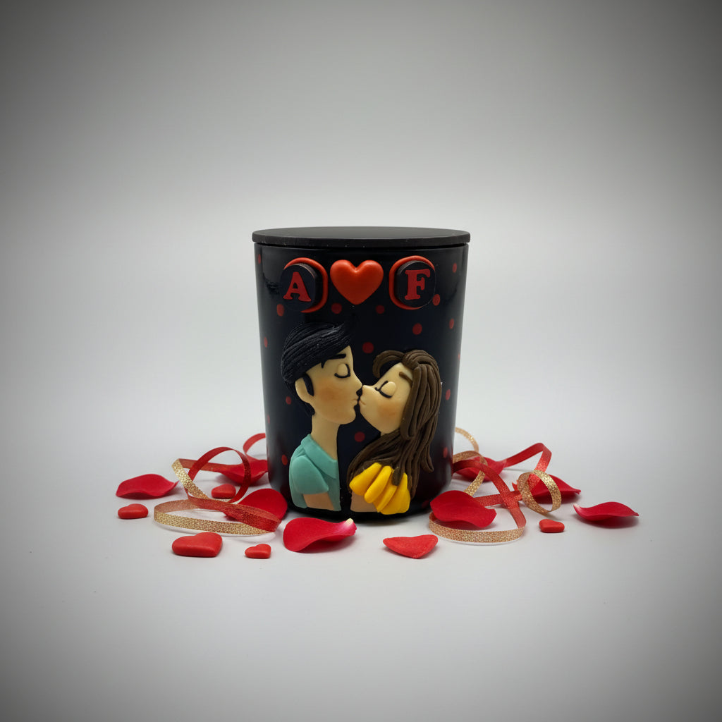 Boy And Girl Handmade Scented Candle