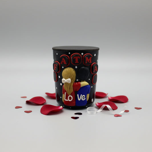 Boy And Girl Handmade Scented Candle