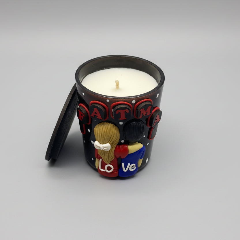 Boy And Girl Handmade Scented Candle