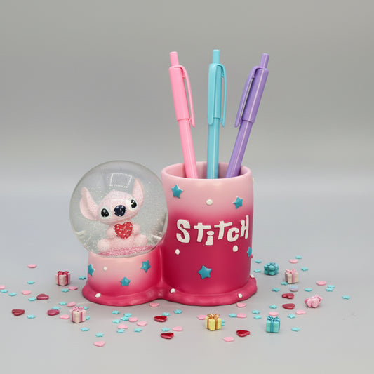 Stitch Water Globe and Pen Holder