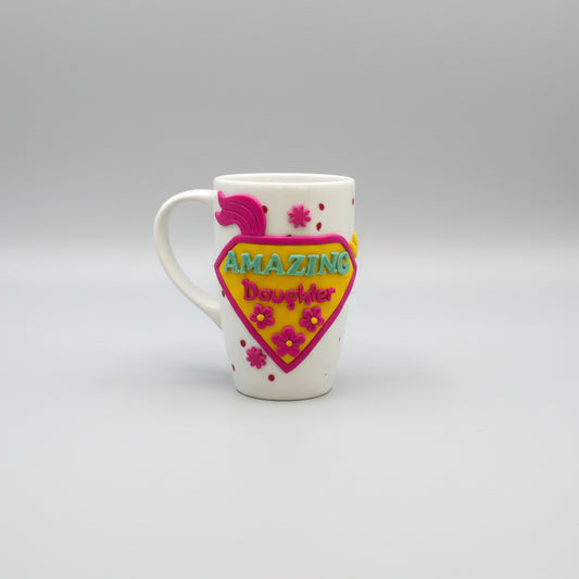Amazing Daughter Handmade Mug