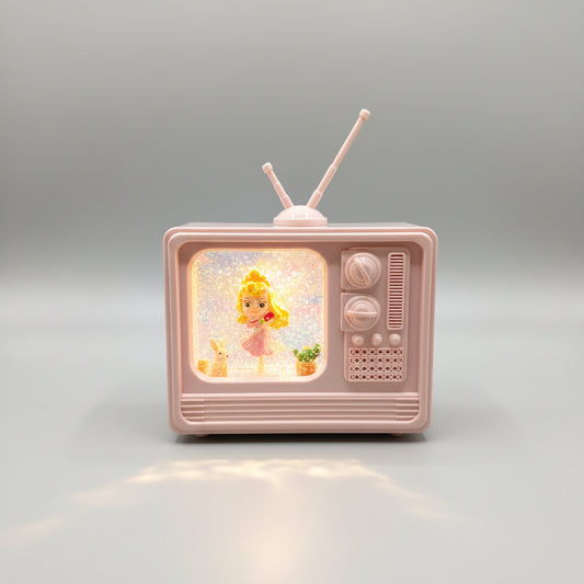 Pink Musical TV Globe