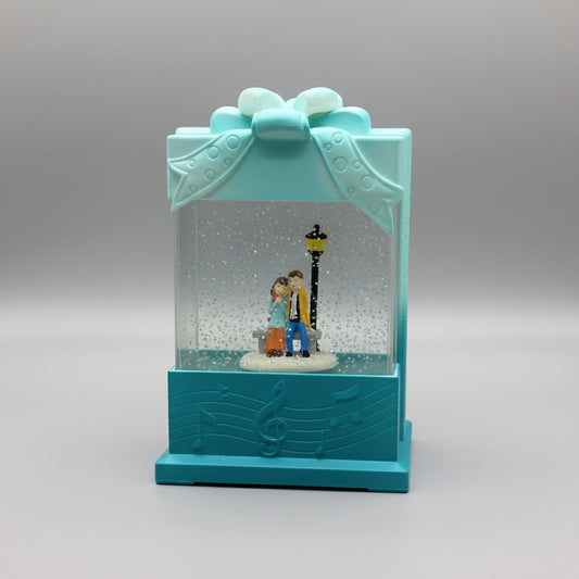 Musical Gift Box Water Globe