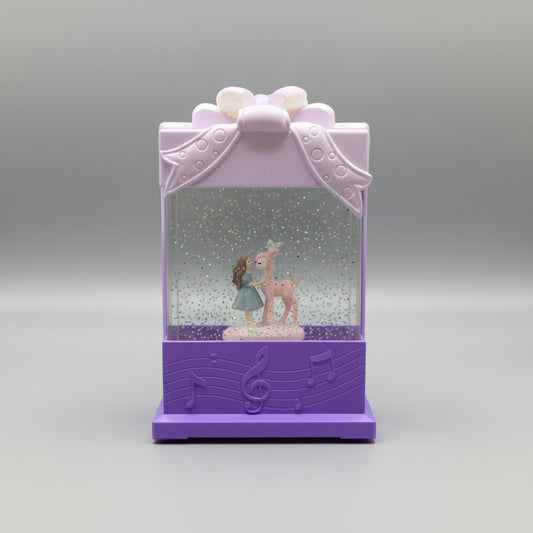 Musical Gift Box Water Globe