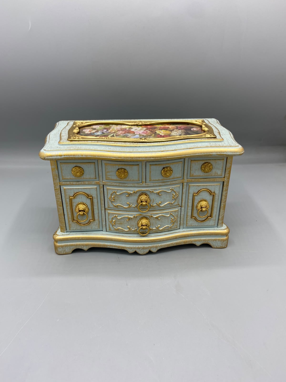 Jewelry Vintage Flower box
