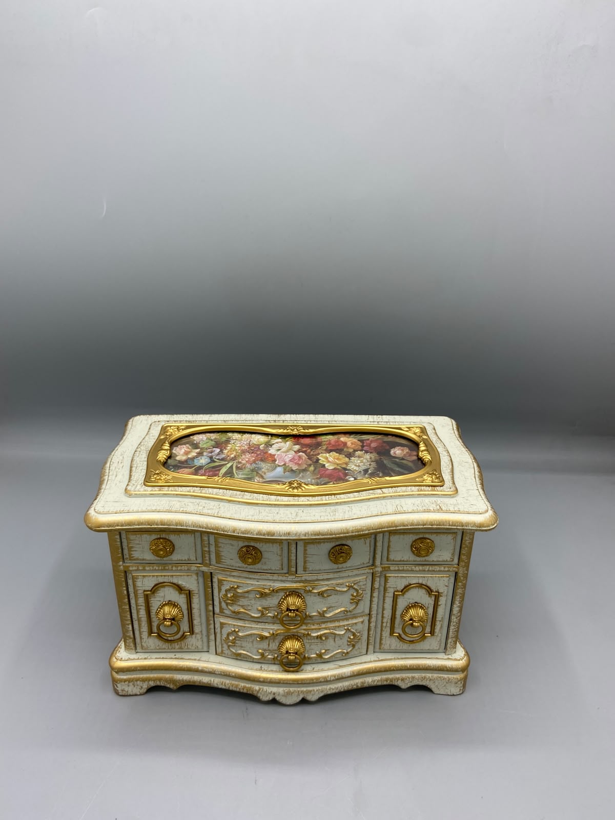 Jewelry Vintage Flower box