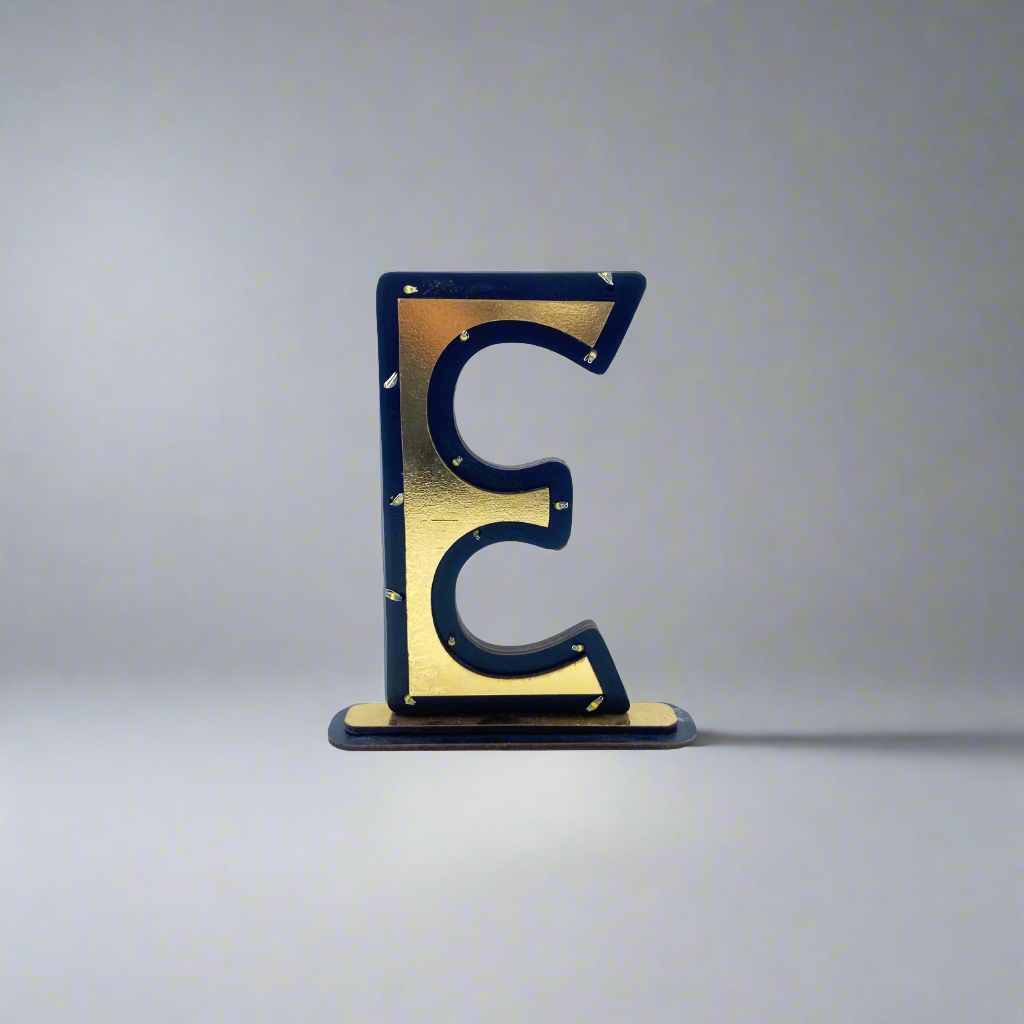 Lighting Letters - B/G