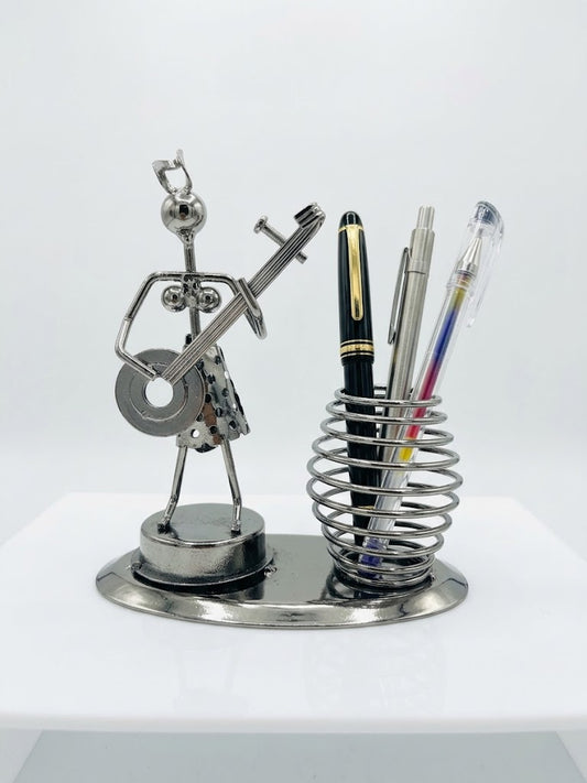 Metal Pen Stand Figure Small