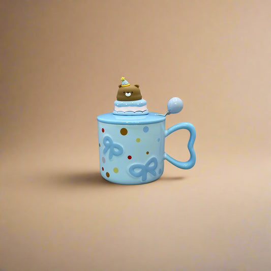 Bear Blue Mug