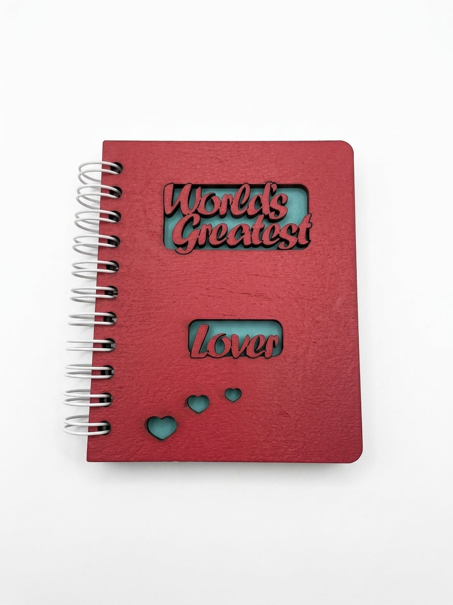 Mini Notebook WG Lover Fuschia/Turqouise