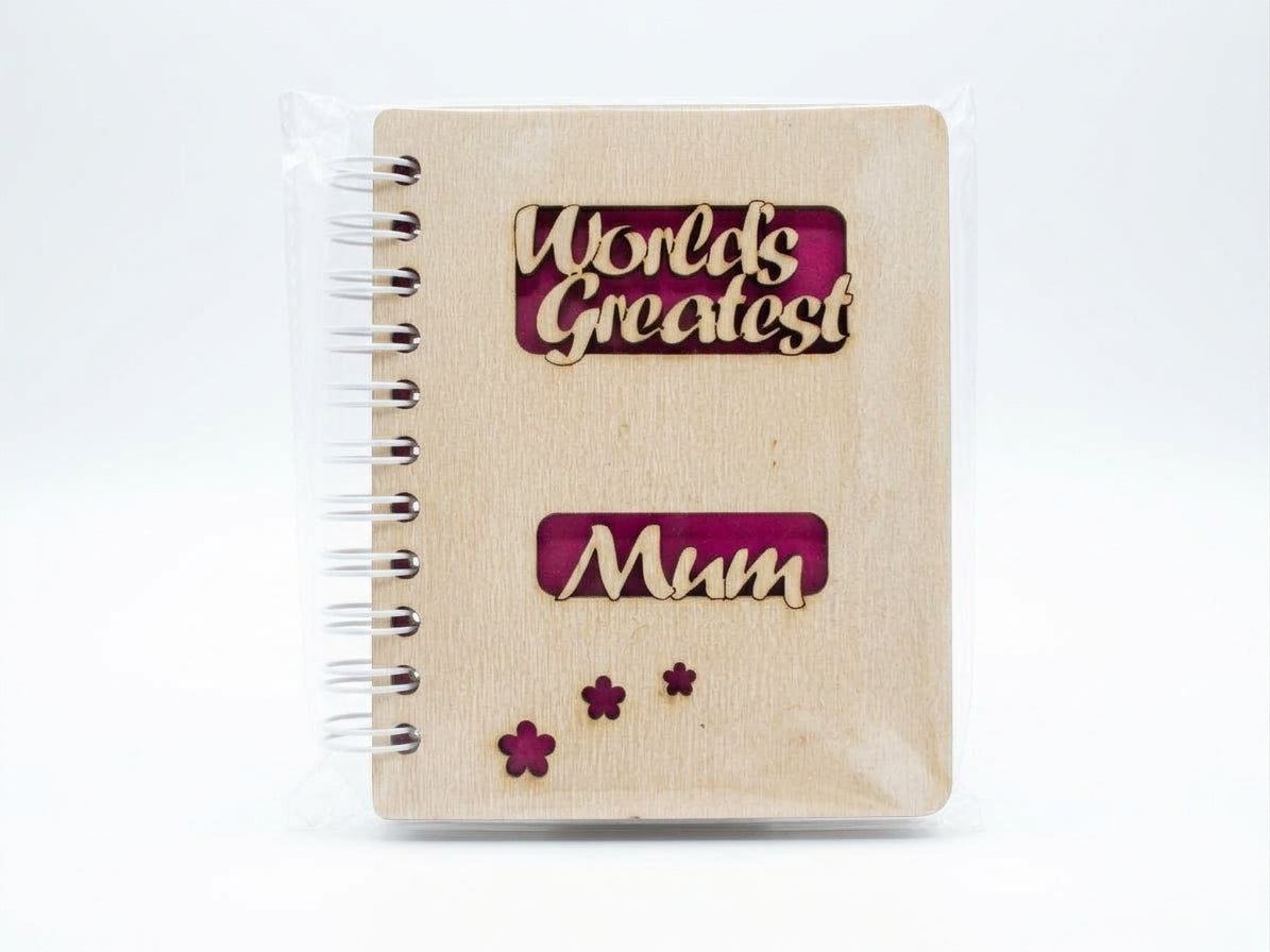 Mini Notebook WG Mum Pearl/Fuschia