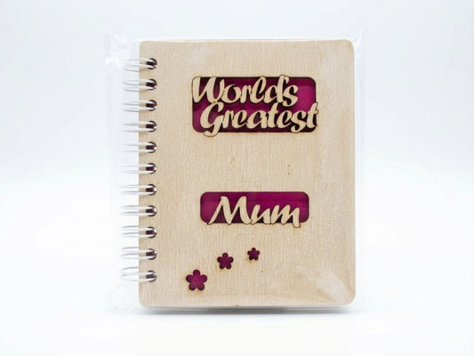 Mini Notebook WG Mum Pearl/Fuschia