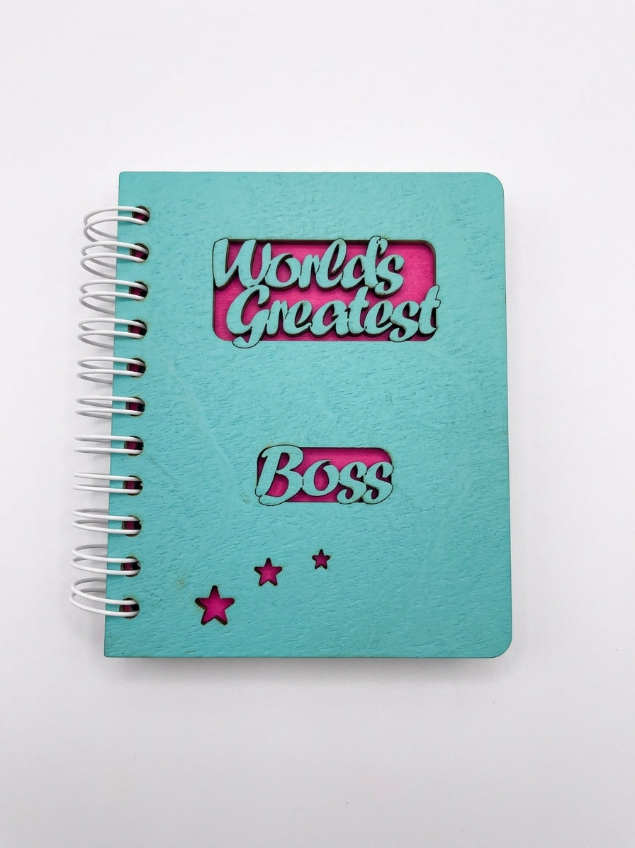 Mini Notebook WG Boss Turqouise/Fuschia