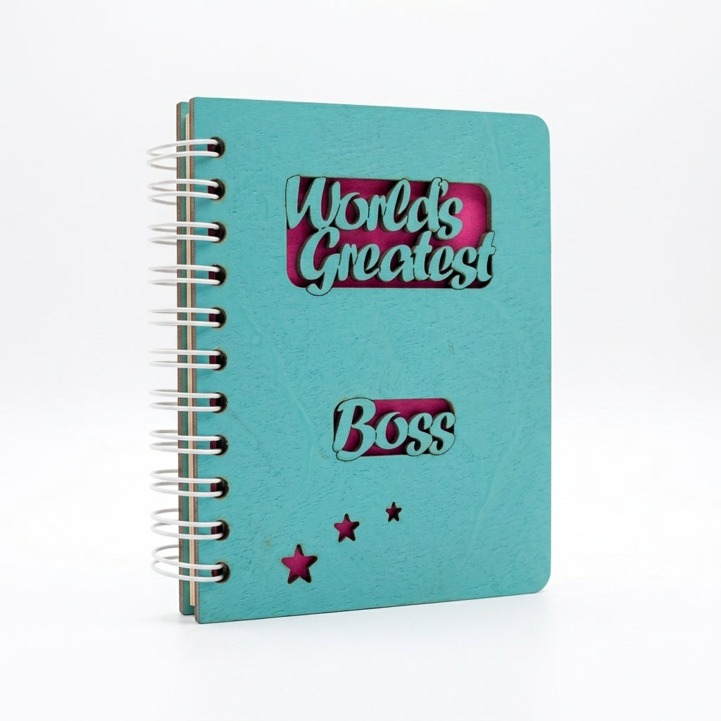 Mini Notebook WG Boss Turqouise/Fuschia
