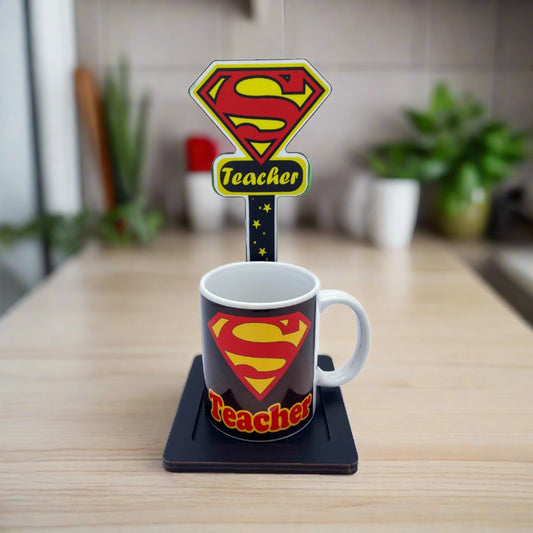 Mug Stand + Mug Super - Teacher